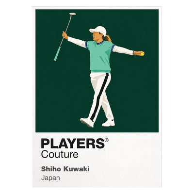 Shiho Kuwaki Golf Icon Frame Men's Polo Shirt – image 1
