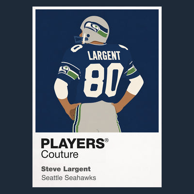Steve Largent Seahawks American Football Icon Frame - Icon Design