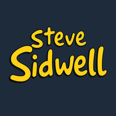 Steve Sidwell Logo Men's Hoodie – navy close-up detail shot of the Steve Sidwell Players Couture logo design