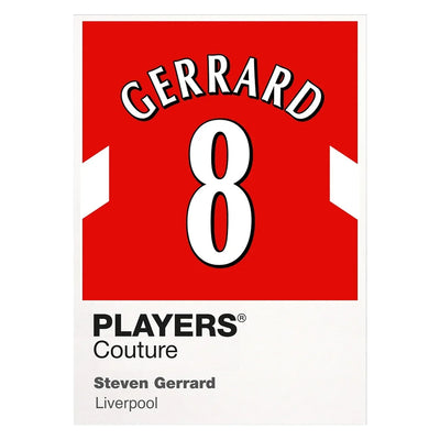 Steven Gerrard 8 Football Shirt Frame - Icon Design