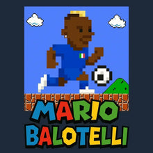 Super Mario Balotelli Logo Players Couture Men's Casual Hoodie