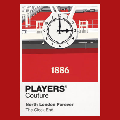The Clock End Players Couture Frame Red