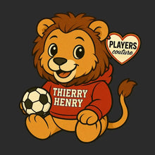 Thierry Henry Lion Logo Players Couture Men's Casual Hoodie