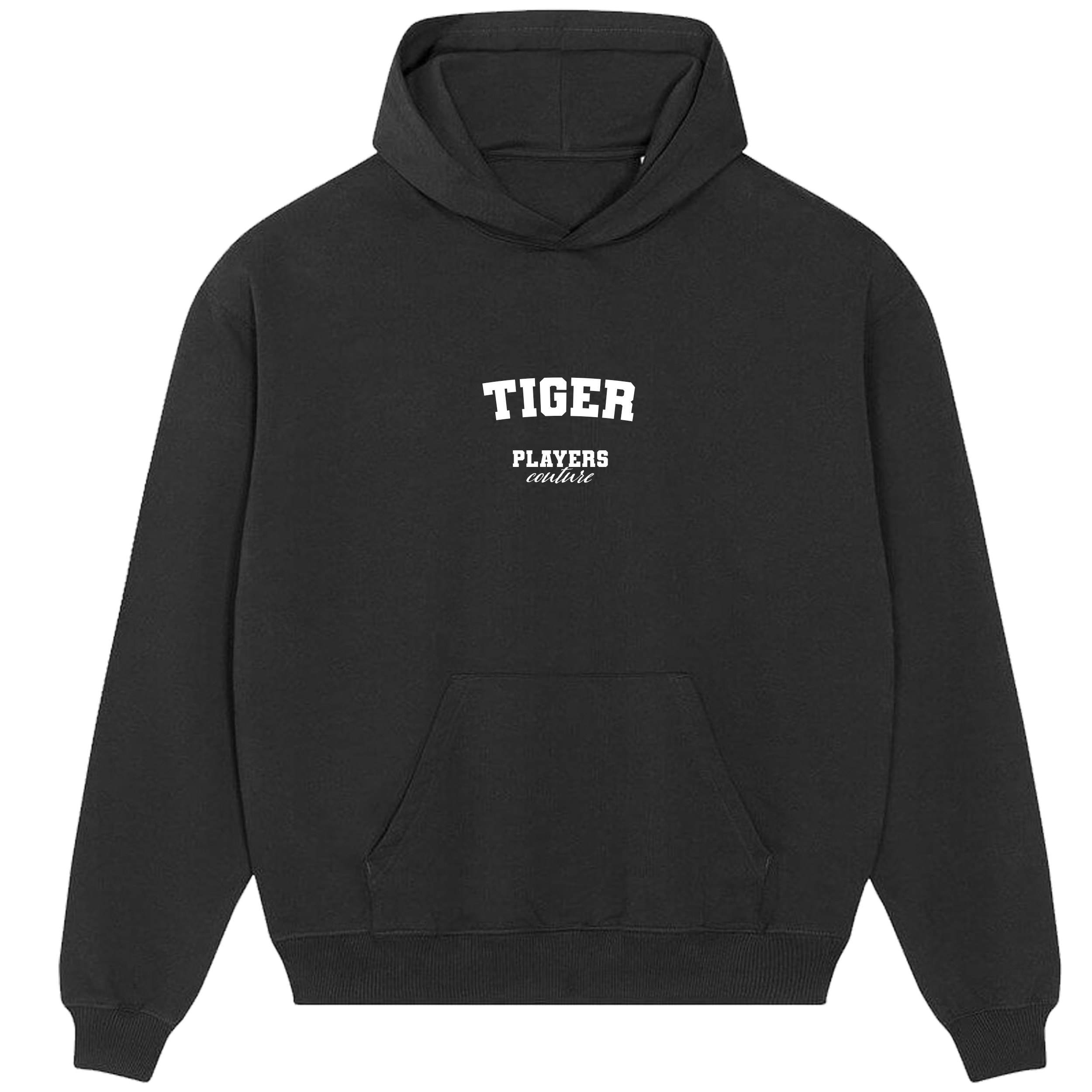 Tiger Players Couture Men's Casual Hoodie Black