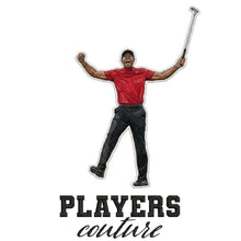 Tiger Woods Badge Men's Hoodie - Players Couture Tiger Woods Badge Fan Clothing