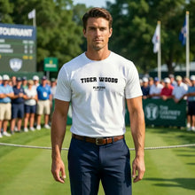 Tiger Woods Players Couture Men's T-Shirt - White / S | Golf, Men's, Name Collection, T-Shirts, Tiger Woods