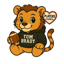 Tom Brady Lion Logo Men's Hoodie - Players Couture Tom Brady Lion Fan Clothing