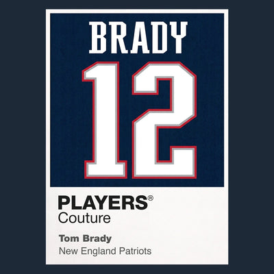Tom Brady 12 Patriots Jersey Frame - Icon Design
