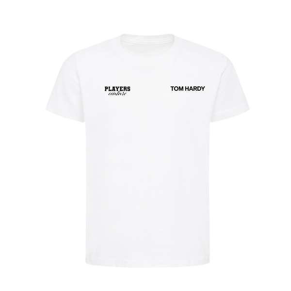 Tom Hardy Logo Players Couture Kids T-Shirt White