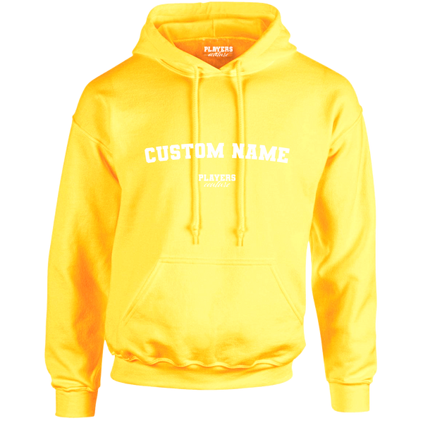 Yellow Custom Great Value Players Couture Men's Basic Hoodie Yellow