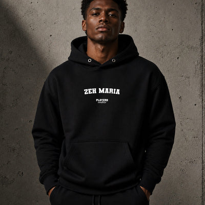 Zeh Maria (Cafu) Men's Hoodie in Black - Players Couture Fan Apparel