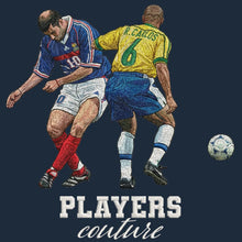 Zinedine Zidane & Roberto Carlos Badge Players Couture Men's Hoodie