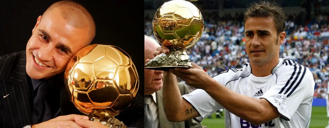 Football player holding Ballon d'Or trophy, sports fashion inspiration for Players Couture