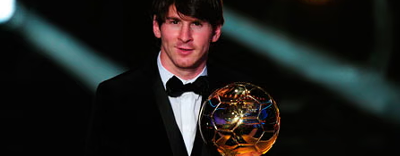 Ballon d'Or 2009 Lionel Messi