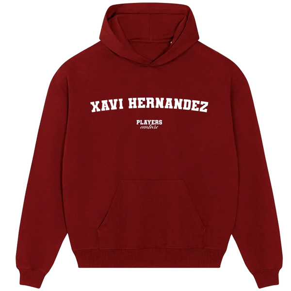Xavi Hernandez Hoodie — Players Couture