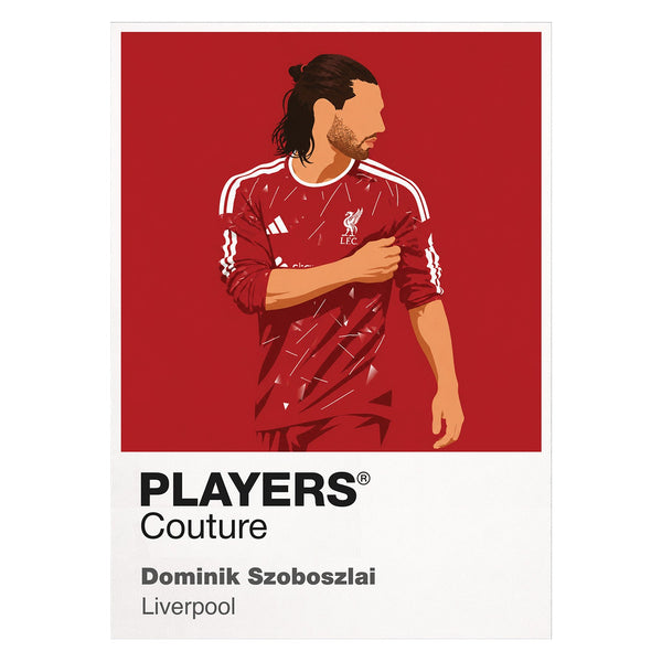 Dominik Szoboszlai Liverpool Icon Frame — White