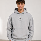 112 name-print hoodie - grey