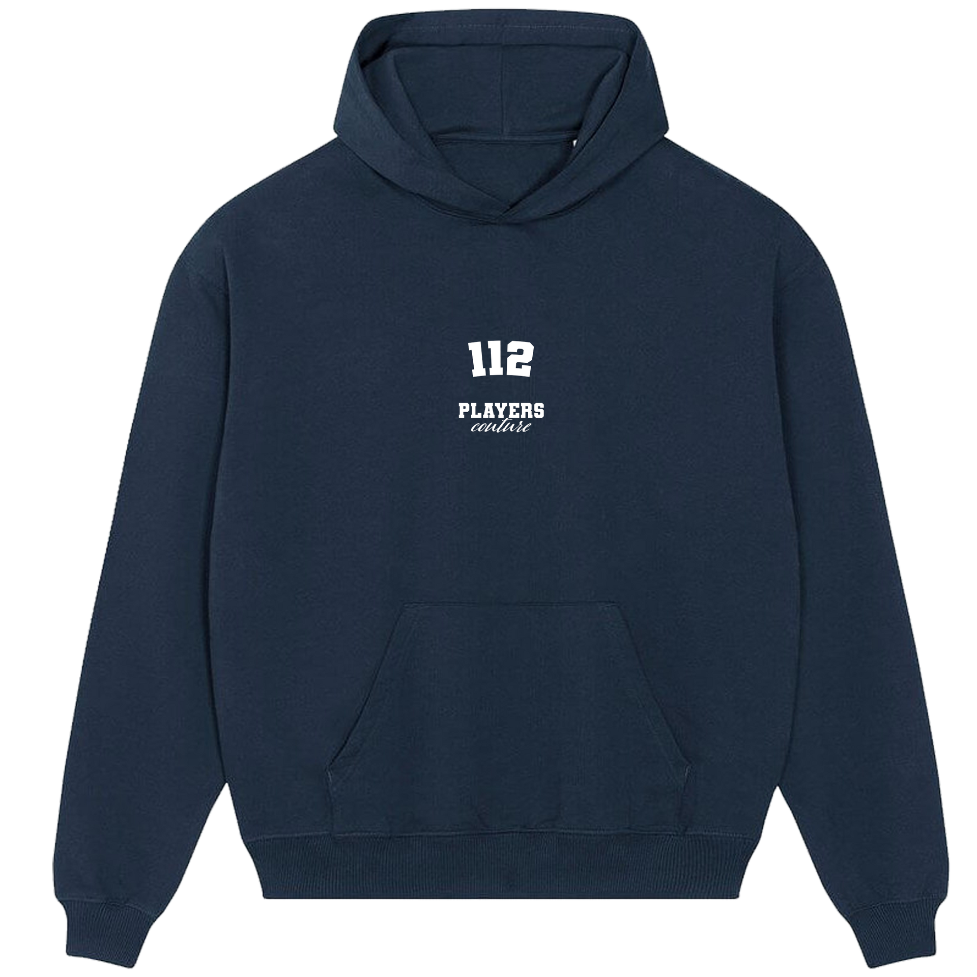 112 Players Couture Men's Casual Hoodie Navy