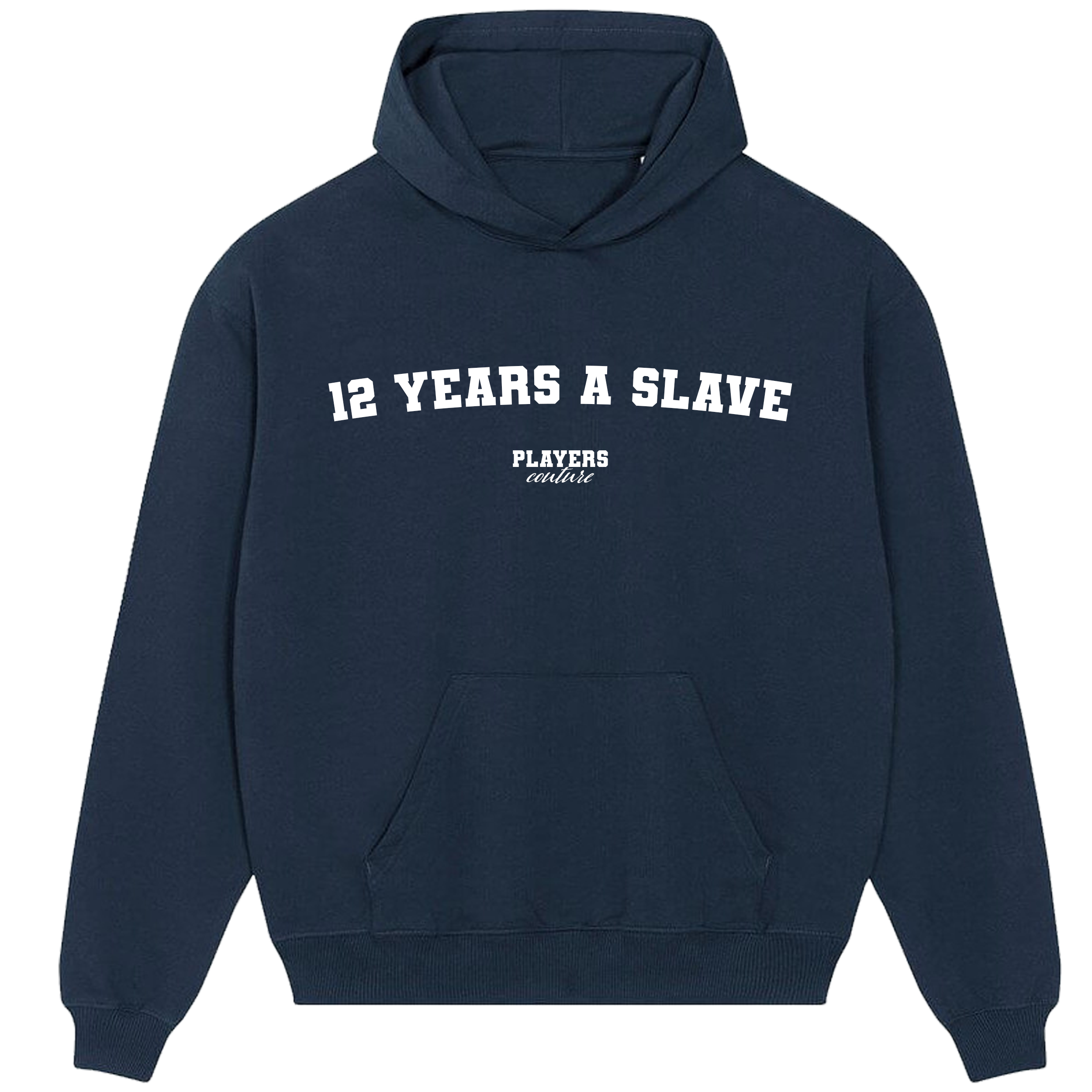 12 Years A Slave Players Couture Men's Casual Hoodie Navy