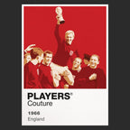 1966 England Players Couture Frame Black