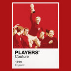 1966 England Players Couture Frame Red