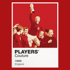 1966 England Players Couture Frame Red