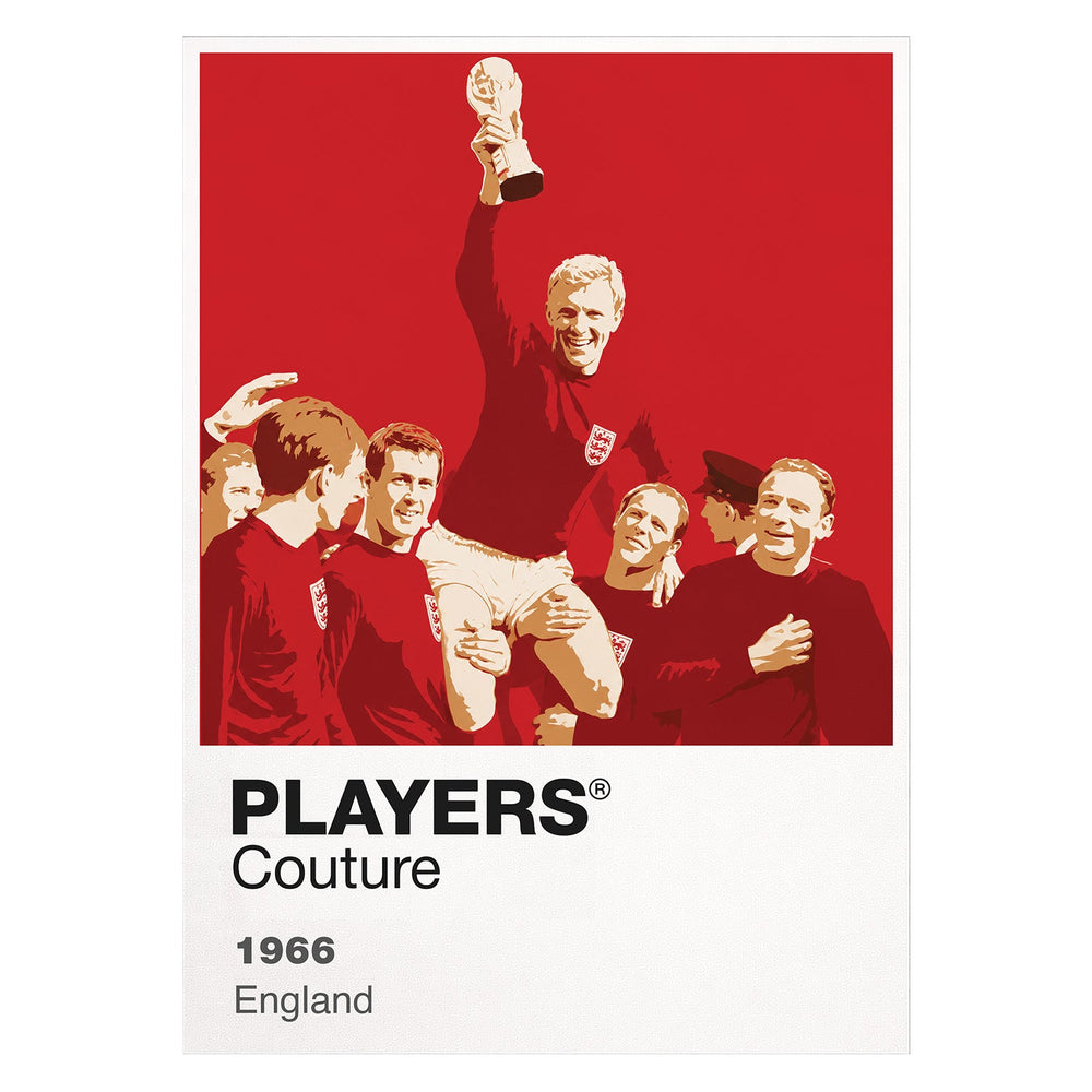 1966 England Players Couture Frame White