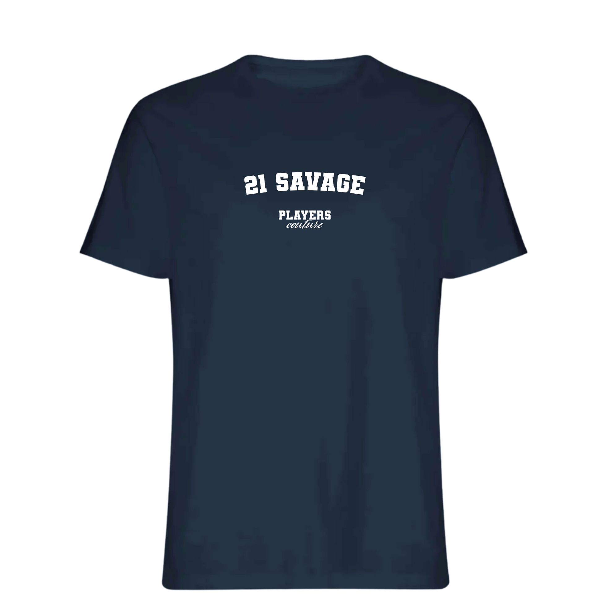 21 Savage Players Couture Mens T-Shirt Navy