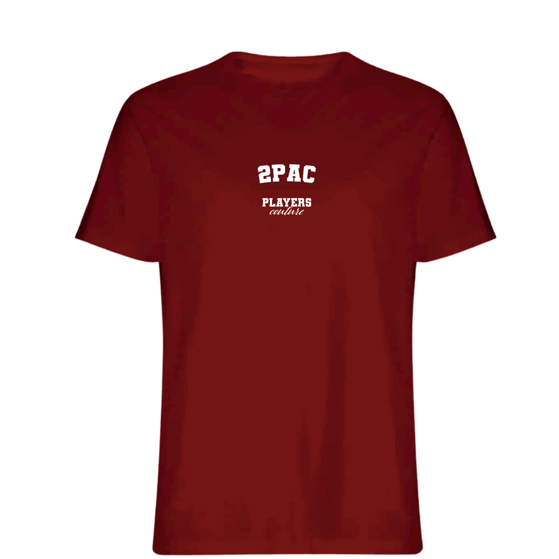 2pac Players Couture Mens T-Shirt Red