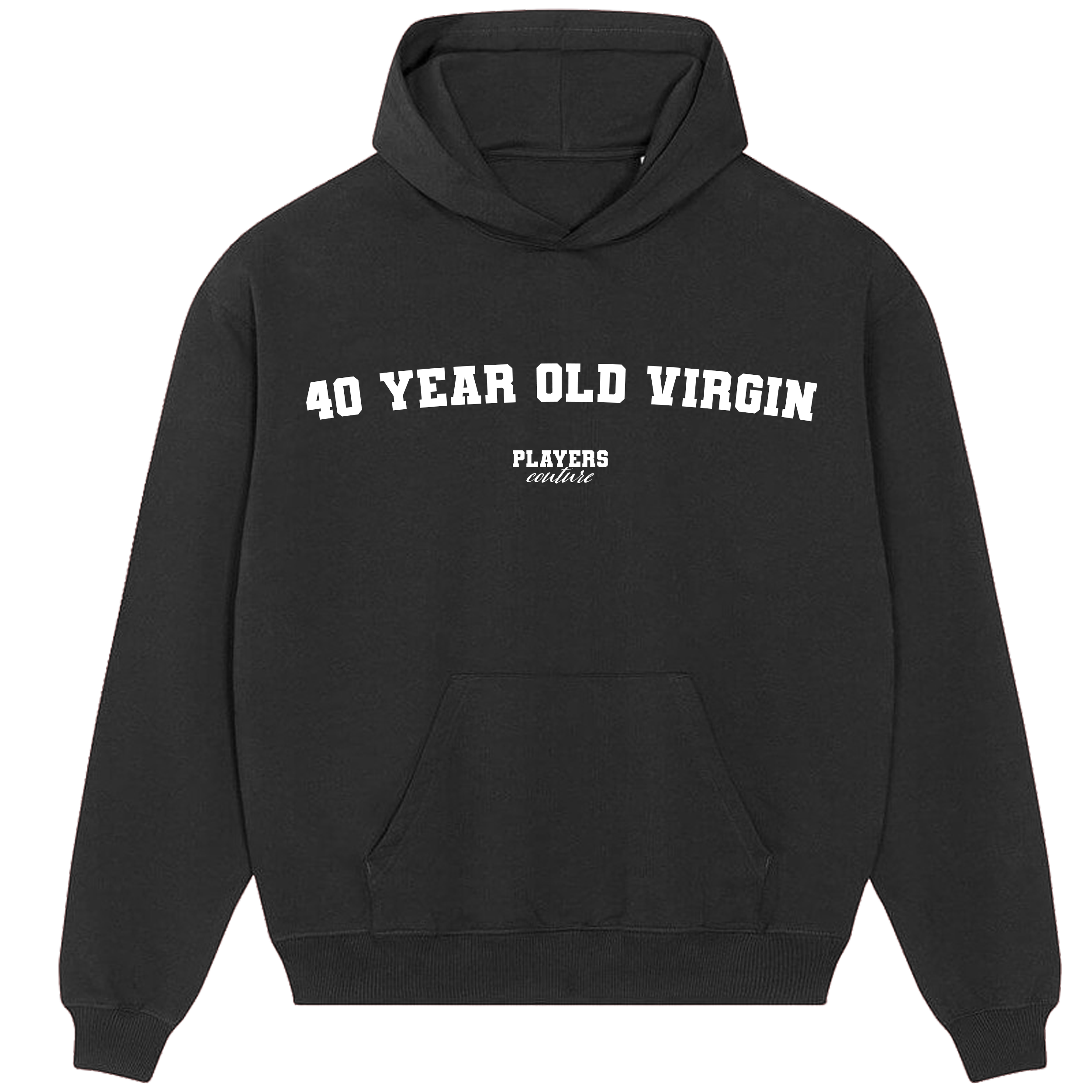 40 Year Old Virgin Players Couture Men's Casual Hoodie Black