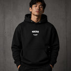 49ers name-print hoodie - black