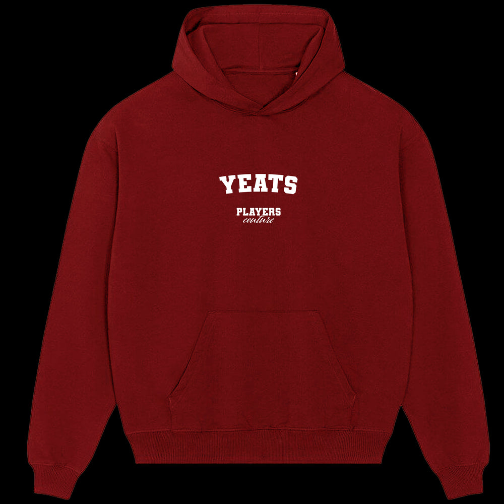 Yeats Players Couture Men's Casual Hoodie Red