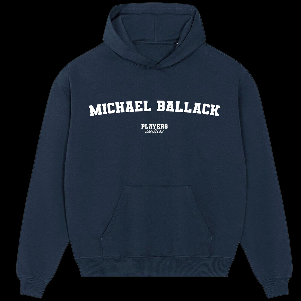 Michael Ballack Players Couture Men's Casual Hoodie Navy