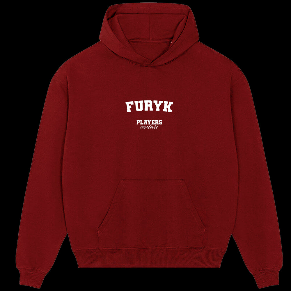 Furyk Players Couture Men's Casual Hoodie Red