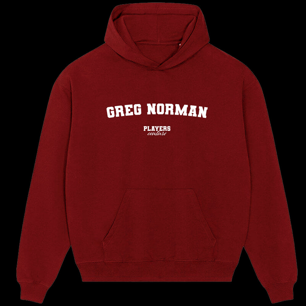 Greg Norman Players Couture Men's Casual Hoodie Red