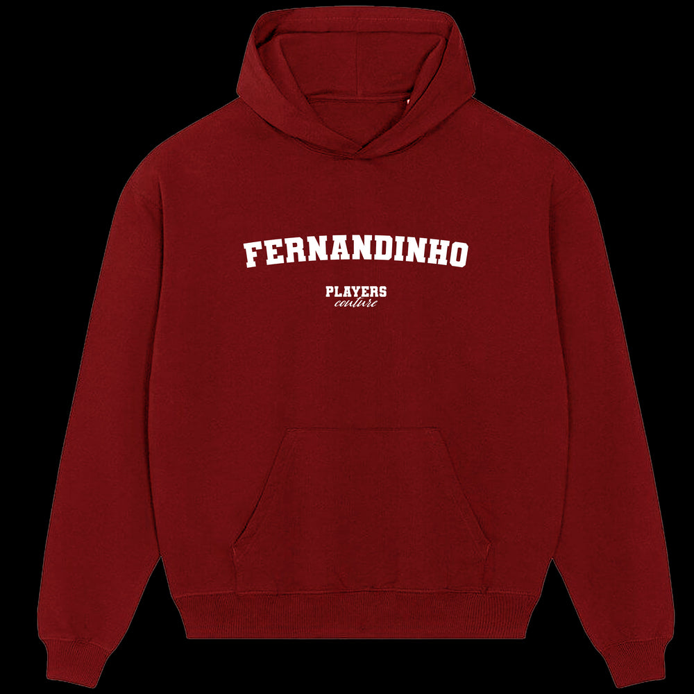Fernandinho Players Couture Men's Casual Hoodie Red