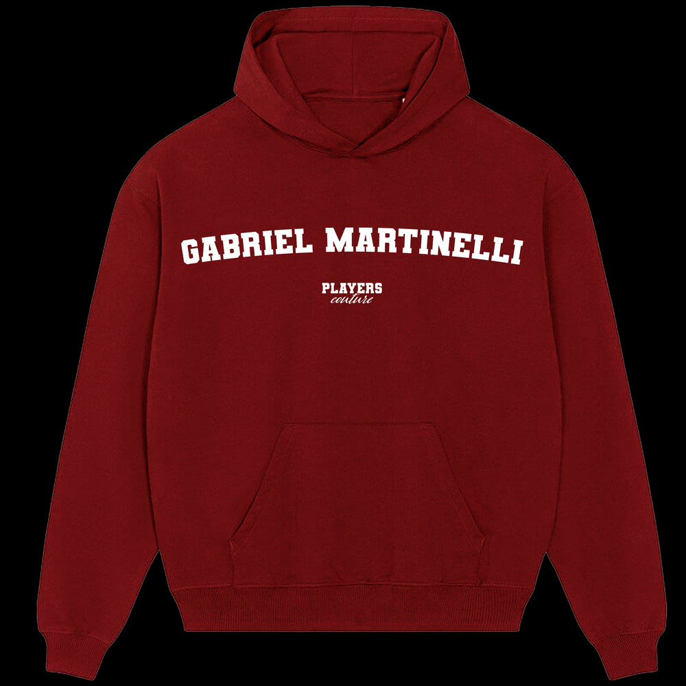 Gabriel Martinelli Players Couture Men's Casual Hoodie Red
