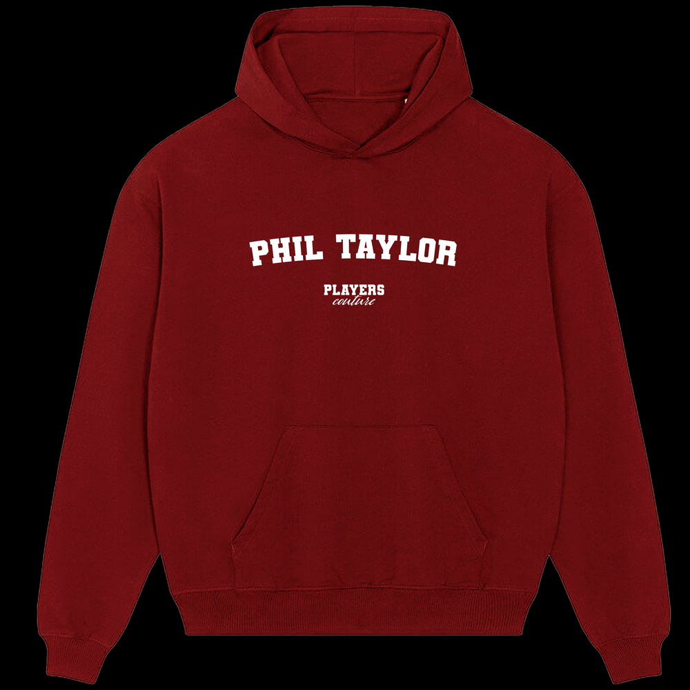 Phil Taylor Players Couture Men's Casual Hoodie Red