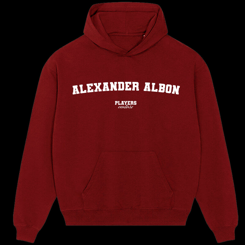 Alexander Albon Players Couture Men's Casual Hoodie Red