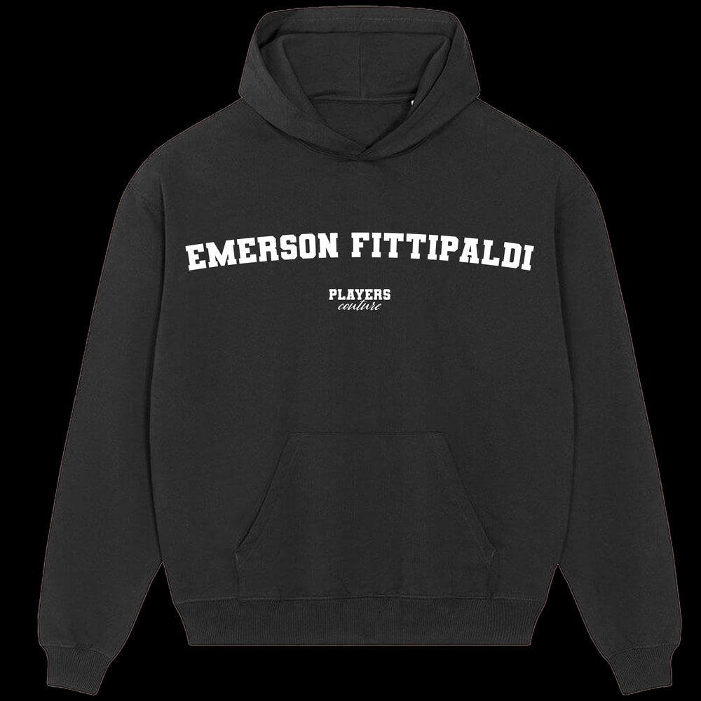 Emerson Fittipaldi Players Couture Men's Casual Hoodie Black