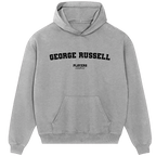 George Russell hoodie – navy men's hoodie with white George Russell letters and Players Couture logo on the chest