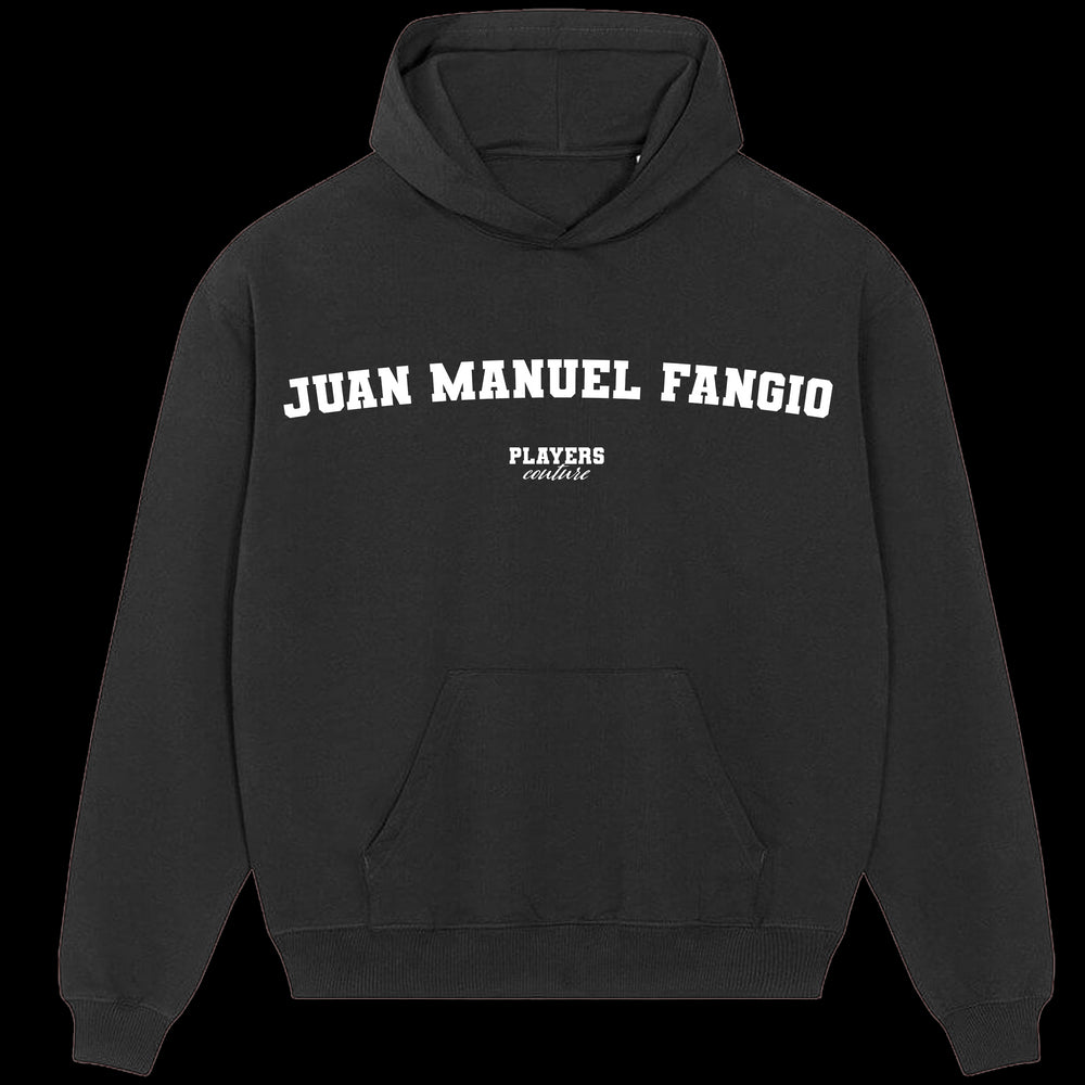 Juan Manuel Fangio Players Couture Men's Casual Hoodie Black