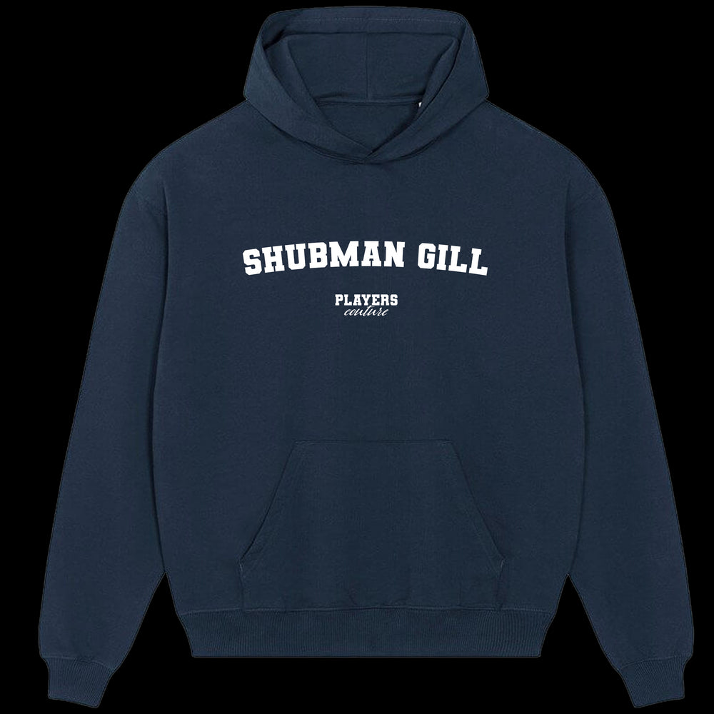 Shubman Gill Players Couture Men's Casual Hoodie Navy