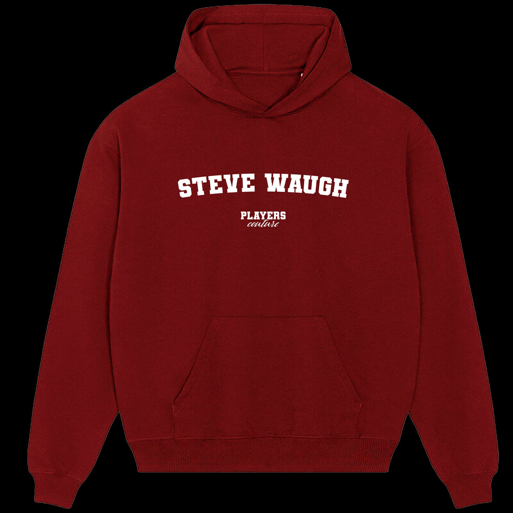 Steve Waugh Players Couture Men's Casual Hoodie Red