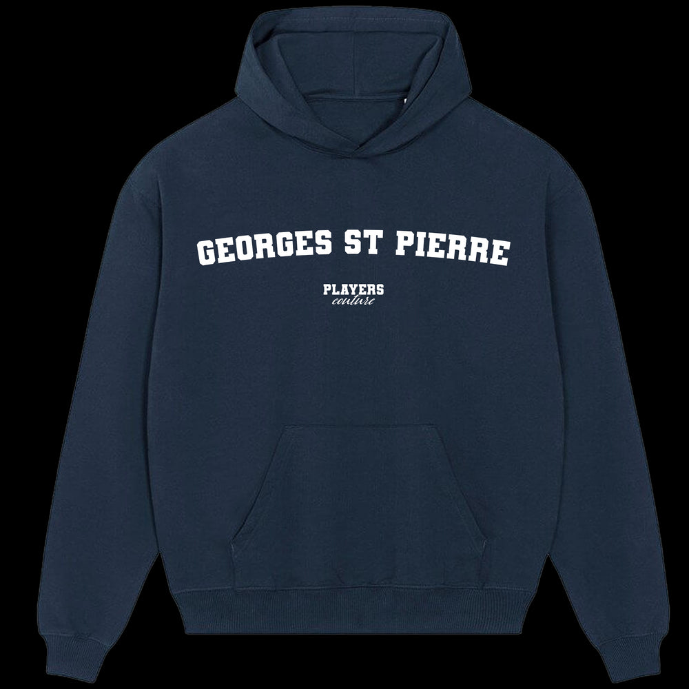 Georges St-Pierre Players Couture Men's Casual Hoodie Navy