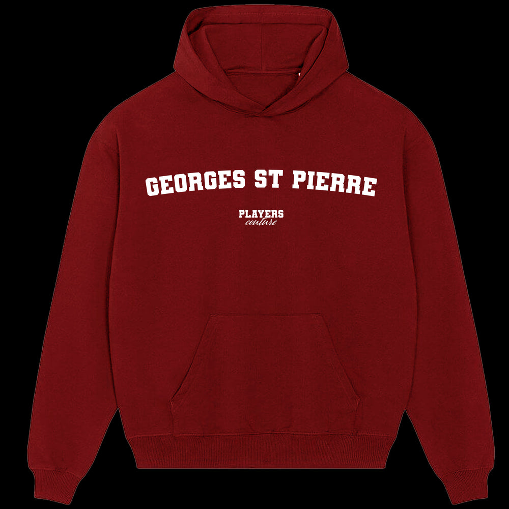 Georges St-Pierre Players Couture Men's Casual Hoodie Red