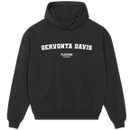 Gervonta Davis hoodie – grey men's hoodie with black Gervonta Davis letters and Players Couture logo on the chest
