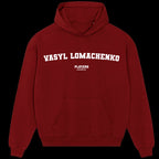 Vasyl Lomachenko Players Couture Men's Casual Hoodie Red