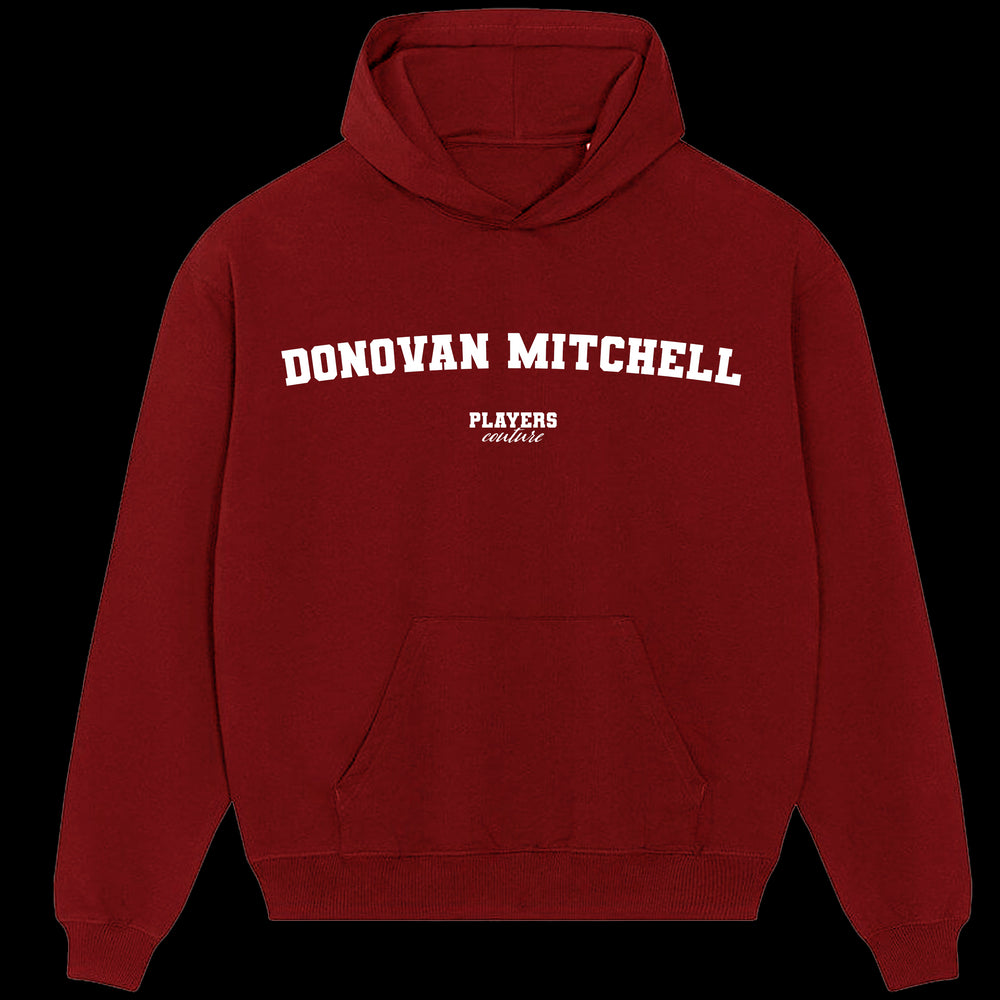 Donovan Mitchell Players Couture Men's Casual Hoodie Red