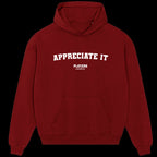 Appreciate It Players Couture Men's Casual Hoodie Red